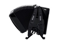 Hohner Bravo III 72 Black silent key Hohner Bravo III 72 Black silent key